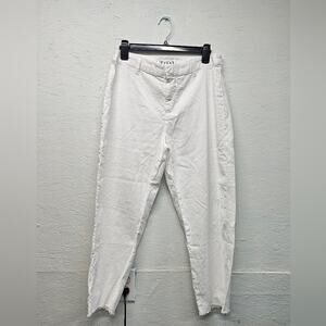 Frank & Eileen Kinsale White Pants Size 12